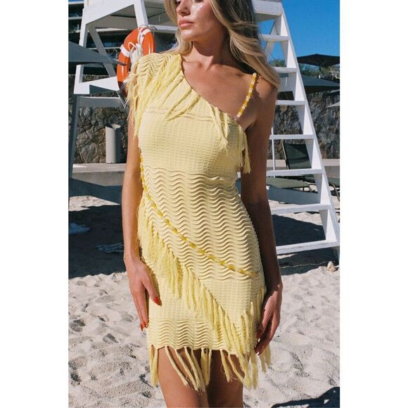 yllw The Label Fran Beaded Dress Size XS - Picture 3 of 9